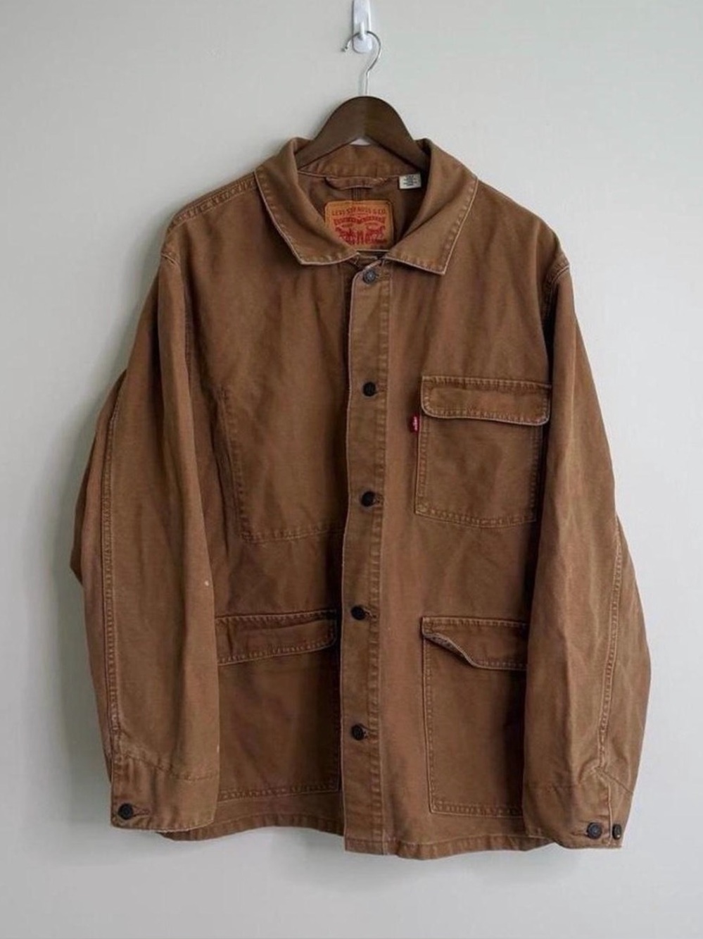 Levi’s Brown Canvas Chore Jacket Workwear XL